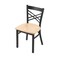 Holland Bar Stool Co 620 Catalina 18" Chair with Pewter Finish and Natural Maple Seat 62018PWNatMpl - alternate 1